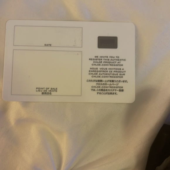 Authentic Chloe pebble bow leather wallet - Picture 11 of 13